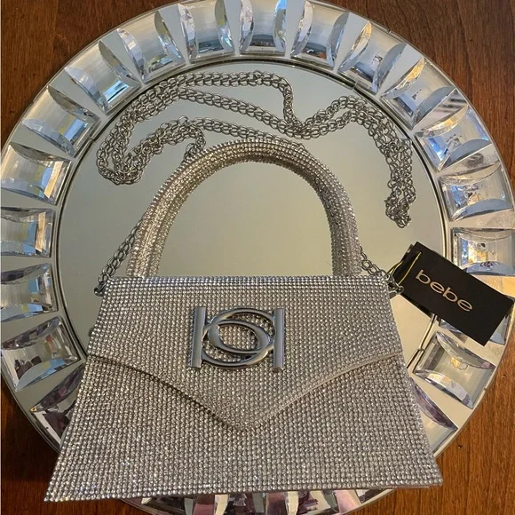 Bebe Hollywood Diamond Mini Satchel - Picture 7 of 8